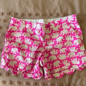 Lilly Pulitzer Pink Elephant Shorts